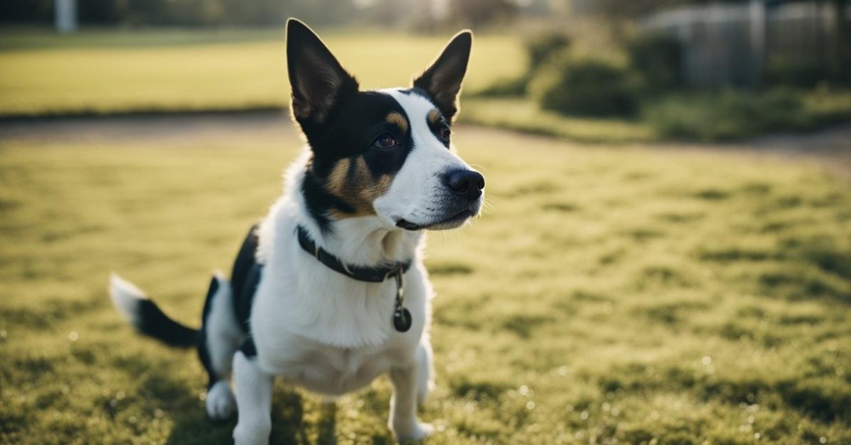 Hund-mit-geschwollener-Schnauze